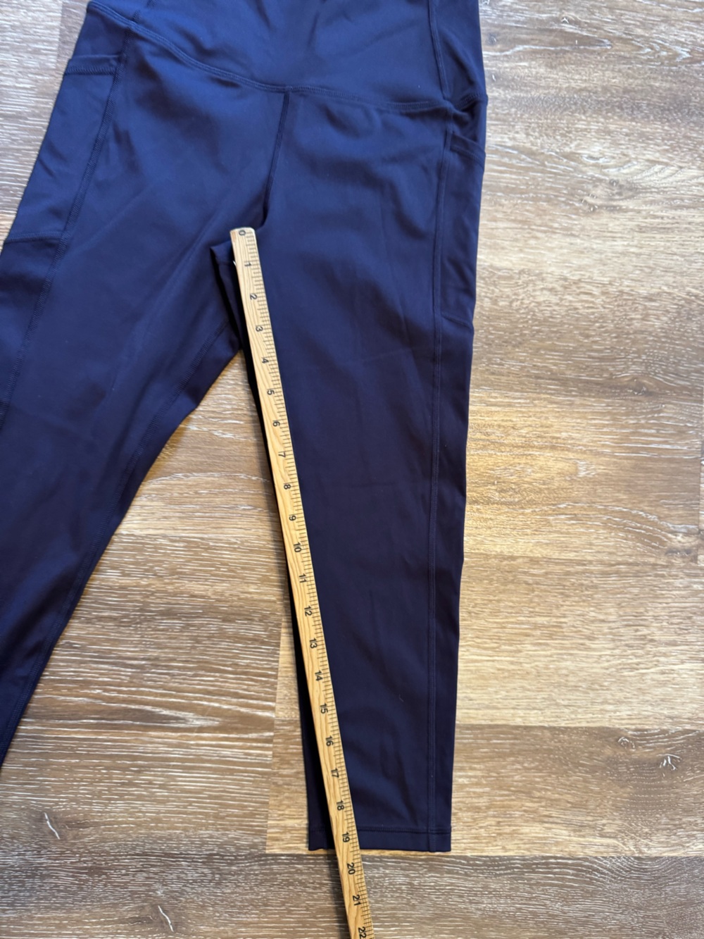 ZYIA set of 2 Black & Navy Activewear Leggings Sz 6-8 - Picture 14 of 16